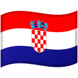 Hırvatistan Android/Google Emoji