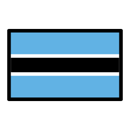 Botsvana OpenMoji Emoji