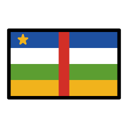 Orta Afrika Cumhuriyeti OpenMoji Emoji