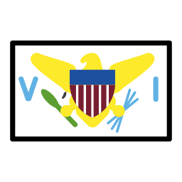 Amerika Birleşik Devletleri Virjin Adaları OpenMoji Emoji