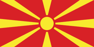 Kuzey Makedonya bayrağı