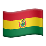 Bolivya Apple Emoji