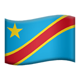 Kongo Demokratik Cumhuriyeti Apple Emoji