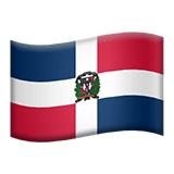 Dominik Cumhuriyeti Apple Emoji