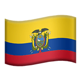 Ekvador Apple Emoji