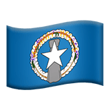 Kuzey Mariana Adaları Apple Emoji