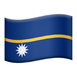 Nauru Apple Emoji