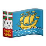 Saint Pierre ve Miquelon Apple Emoji