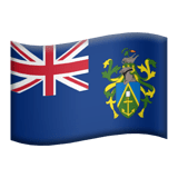 Pitcairn Adaları Apple Emoji
