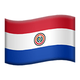 Paraguay Apple Emoji