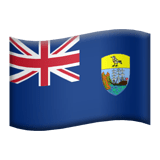 Saint Helena, Ascension ve Tristan da Cunha Apple Emoji