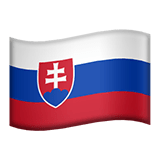 Slovakya Apple Emoji