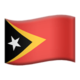 Doğu Timor Apple Emoji