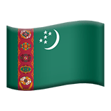 Türkmenistan Apple Emoji