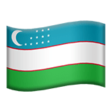 Özbekistan Apple Emoji