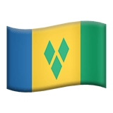 Saint Vincent ve Grenadinler Apple Emoji