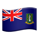Britanya Virjin Adaları Apple Emoji