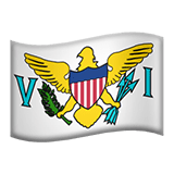 Amerika Birleşik Devletleri Virjin Adaları Apple Emoji