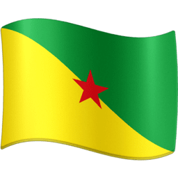 Fransız Guyanası Facebook Emoji