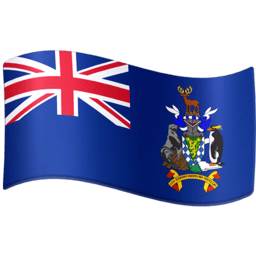 Güney Georgia ve Güney Sandwich Adaları Facebook Emoji