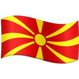 Kuzey Makedonya Facebook Emoji