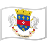 Saint Barthélemy Android/Google Emoji