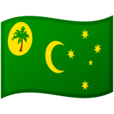 Cocos Adaları Android/Google Emoji