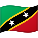 Saint Kitts ve Nevis Android/Google Emoji