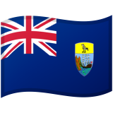 Saint Helena, Ascension ve Tristan da Cunha Android/Google Emoji