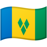 Saint Vincent ve Grenadinler Android/Google Emoji