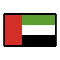Birleşik Arap Emirlikleri OpenMoji Emoji