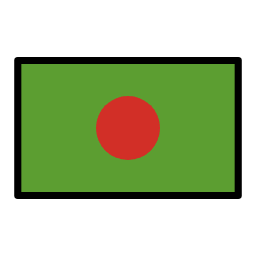 Bangladeş OpenMoji Emoji