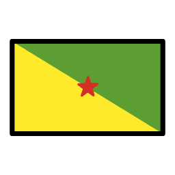Fransız Guyanası OpenMoji Emoji