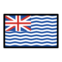 Britanya Hint Okyanusu Toprakları OpenMoji Emoji