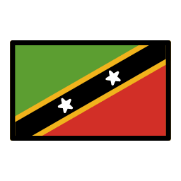 Saint Kitts ve Nevis OpenMoji Emoji