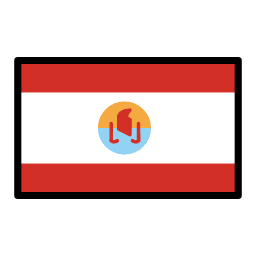 Fransız Polinezyası OpenMoji Emoji