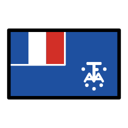 Fransız Güney ve Antarktika Toprakları OpenMoji Emoji