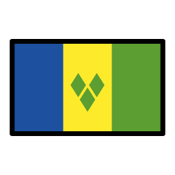 Saint Vincent ve Grenadinler OpenMoji Emoji