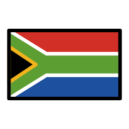 Güney Afrika Cumhuriyeti OpenMoji Emoji