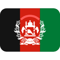 Afganistan Twitter Emoji