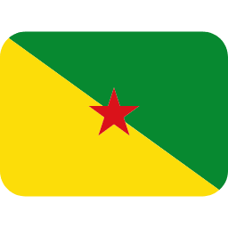 Fransız Guyanası Twitter Emoji