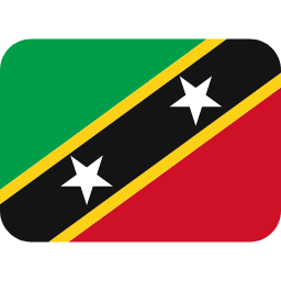 Saint Kitts ve Nevis Twitter Emoji