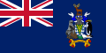 Güney Georgia ve Güney Sandwich Adaları bayrağı