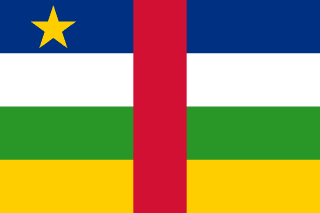 Orta Afrika Cumhuriyeti bayrağı