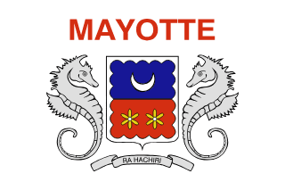 Mayotte bayrağı ve arması