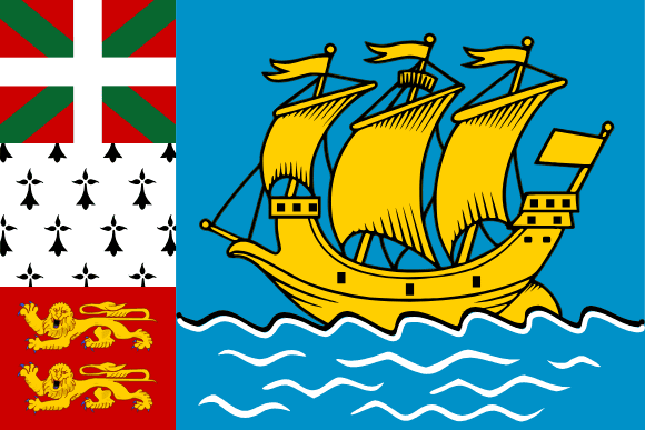 Saint Pierre ve Miquelon bayrağı