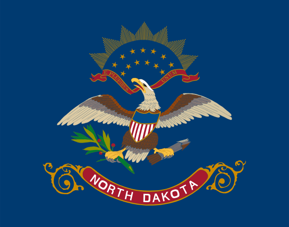 Kuzey Dakota Bayrağı